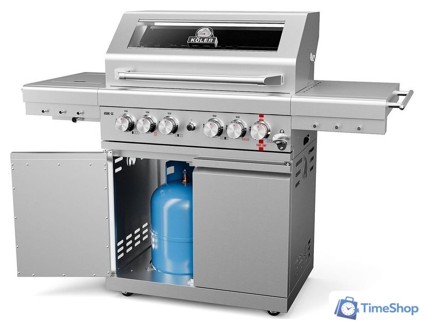 Газовый гриль для дачи Koler Krone S2 Silver KK-S2/S - Изображение №14 — Интернет-магазин Time-Shop