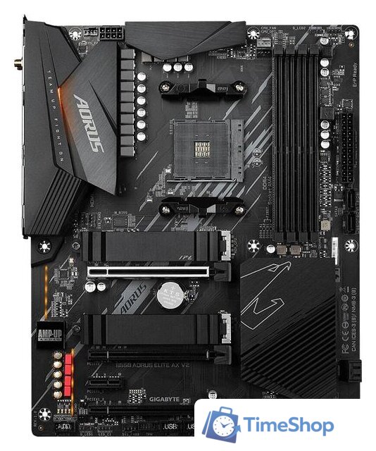 Материнская плата Gigabyte B550 Aorus Elite AX V2 (rev. 1.0) - Изображение №1 — Интернет-магазин Time-Shop