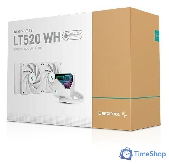 Система жидкостного охлаждения для процессора DeepCool LT520 WH R-LT520-WHAMNF-G-1 - Изображение №6 — Интернет-магазин Time-Shop