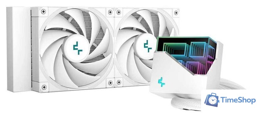 Система жидкостного охлаждения для процессора DeepCool LT520 WH R-LT520-WHAMNF-G-1 - Изображение №1 — Интернет-магазин Time-Shop