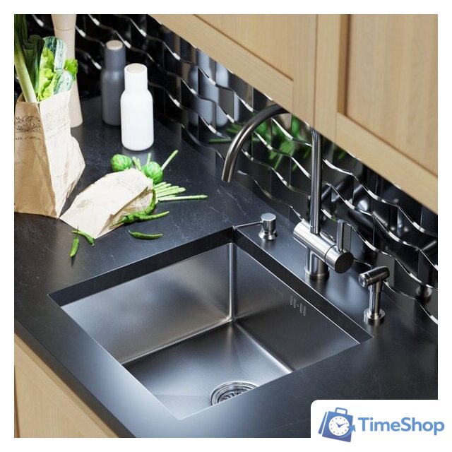 Кухонная мойка Mixline 548564 (сатин, 3 мм) - Изображение №2 — Интернет-магазин Time-Shop