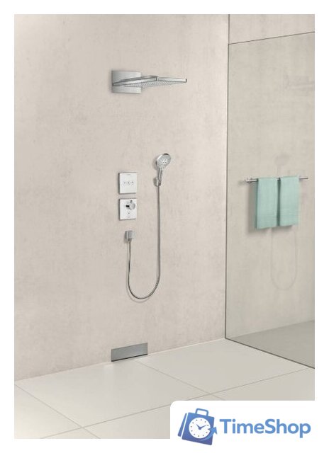 Шланговое подключение Hansgrohe FixFit Square 26455000 (хром) - Изображение №4 — Интернет-магазин Time-Shop