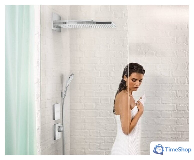 Шланговое подключение Hansgrohe FixFit Square 26455000 (хром) - Изображение №6 — Интернет-магазин Time-Shop