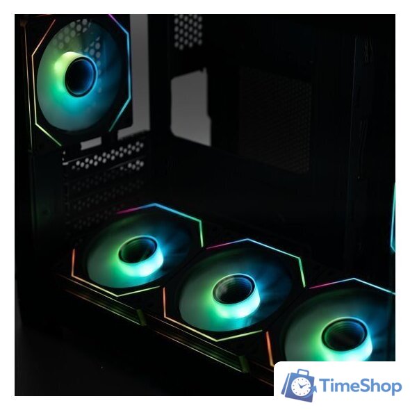 Корпус XASTRA QR500M 6ARGB-FM-C10-UC (черный) - Изображение №12 — Интернет-магазин Time-Shop