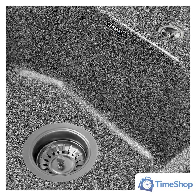 Кухонная мойка Gerhans E08 (графит) - Изображение №4 — Интернет-магазин Time-Shop