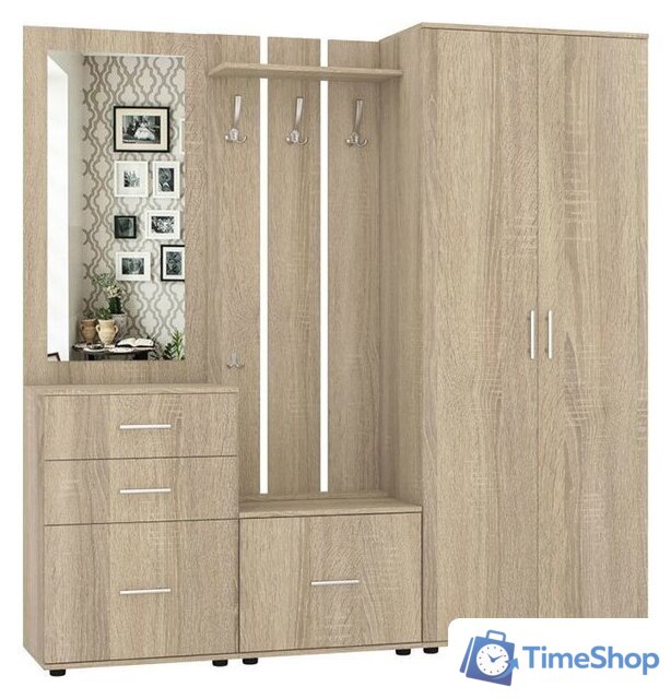 Стенка Интермебель Визит-4 (дуб сонома) - Изображение №1 — Интернет-магазин Time-Shop