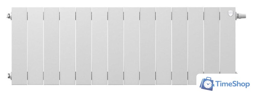 Биметаллический радиатор Royal Thermo PianoForte 300 Bianco Traffico VDR (14 секций) - Изображение №1 — Интернет-магазин Time-Shop