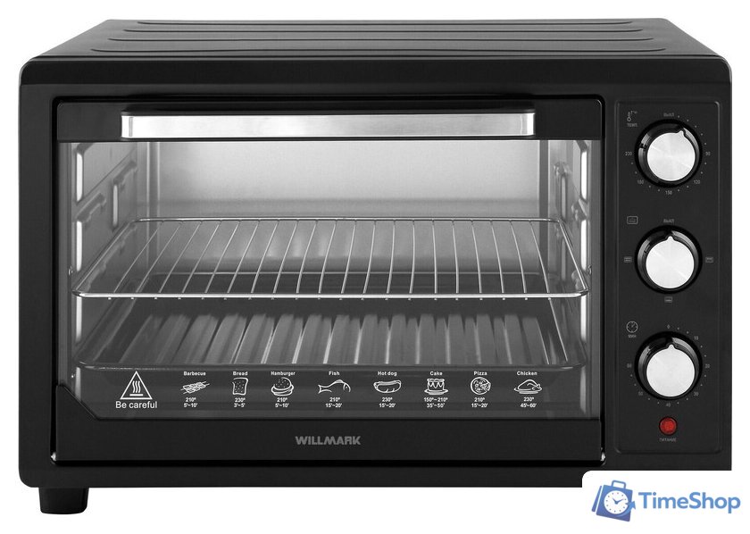 Мини-печь Willmark WO-503B - Изображение №2 — Интернет-магазин Time-Shop