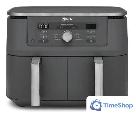 Аэрогриль (аэрофритюрница) Ninja MAX 6-in-1 Dual Zone DZ400EU - Изображение №1 — Интернет-магазин Time-Shop