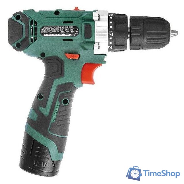 Дрель-шуруповерт Hammer ACD12/2CS (с 2-мя АКБ, кейс) - Изображение №4 — Интернет-магазин Time-Shop
