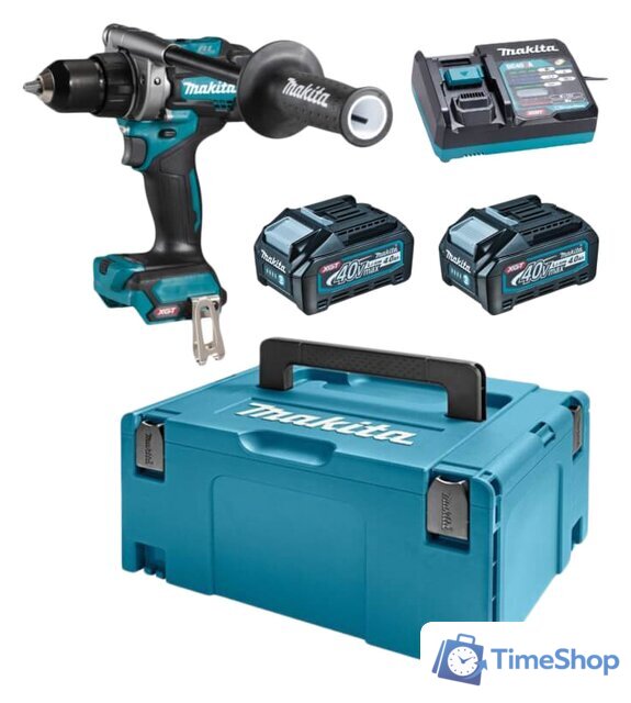 Дрель-шуруповерт Makita DF001GM201 (с 2-мя АКБ 4 Ah, кейс) - Изображение №1 — Интернет-магазин Time-Shop