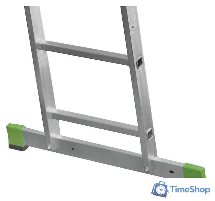 Лестница-стремянка Новая высота NV 222 алюминиевая двухсекционная 2x9 ступеней - Изображение №7 — Интернет-магазин Time-Shop