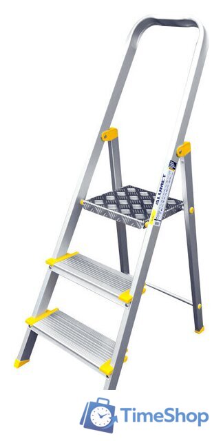 Лестница-стремянка Алюмет АS 703 (3 ступени) - Изображение №1 — Интернет-магазин Time-Shop