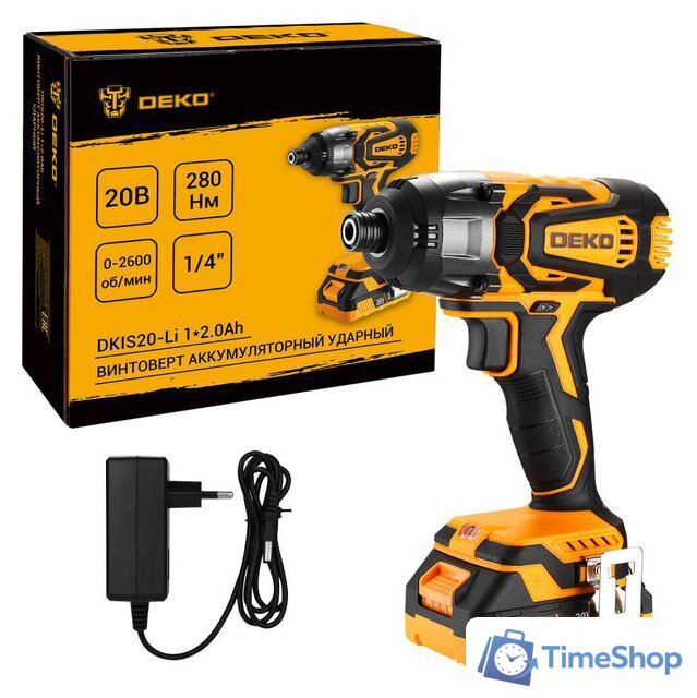 Винтоверт Deko DKIS20-Li 063-4391 (с 1-им АКБ) - Изображение №1 — Интернет-магазин Time-Shop