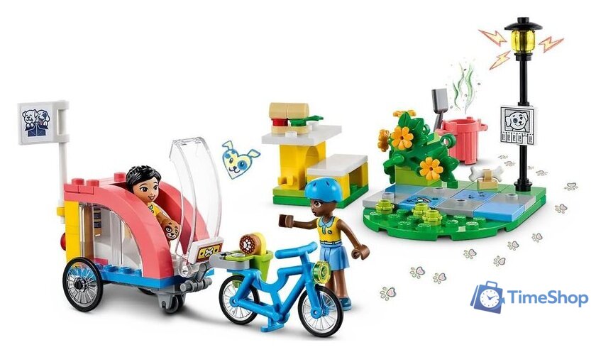 Конструктор LEGO Friends 41738 Спасательный велосипед для собак - Изображение №4 — Интернет-магазин Time-Shop