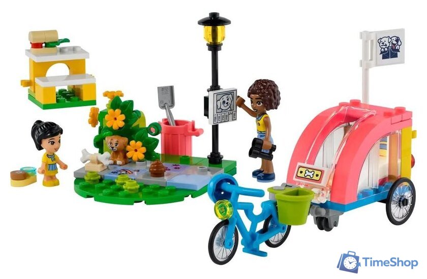 Конструктор LEGO Friends 41738 Спасательный велосипед для собак - Изображение №3 — Интернет-магазин Time-Shop