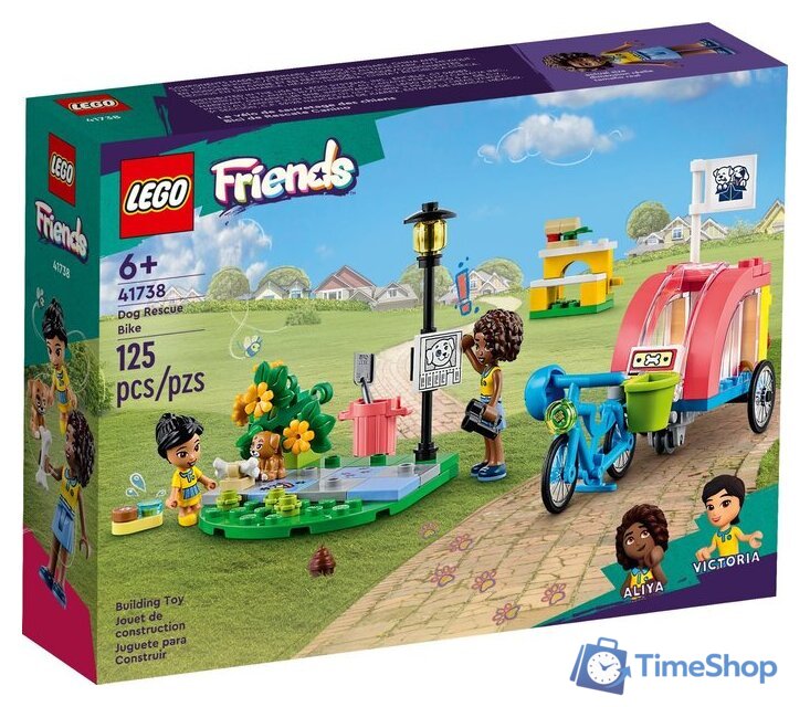 Конструктор LEGO Friends 41738 Спасательный велосипед для собак - Изображение №1 — Интернет-магазин Time-Shop