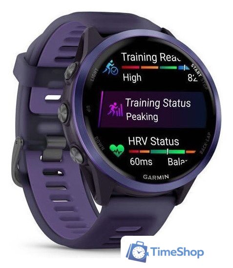 Умные часы Garmin Forerunner 570 47 мм (фиолетовый) - Изображение №3 — Интернет-магазин Time-Shop