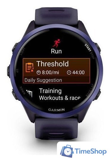 Умные часы Garmin Forerunner 570 47 мм (фиолетовый) - Изображение №2 — Интернет-магазин Time-Shop