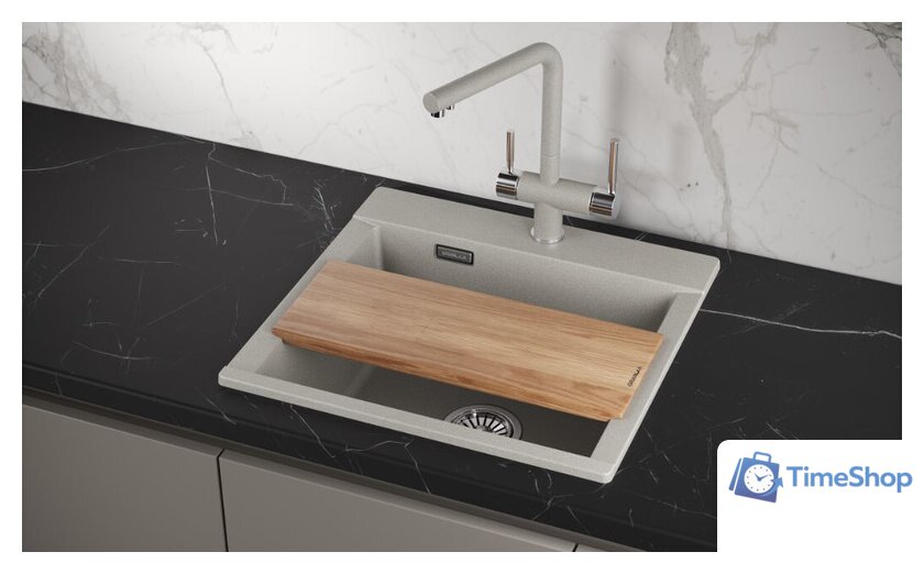 Кухонная мойка Granula ES-5201 (базальт) - Изображение №4 — Интернет-магазин Time-Shop