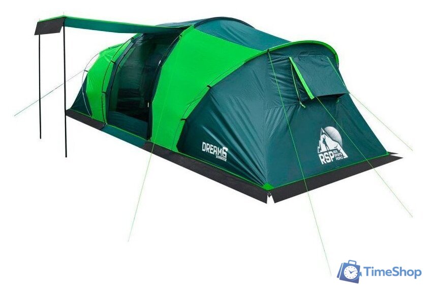 Кемпинговая палатка RSP Outdoors Dream 6 (зеленый) - Изображение №5 — Интернет-магазин Time-Shop