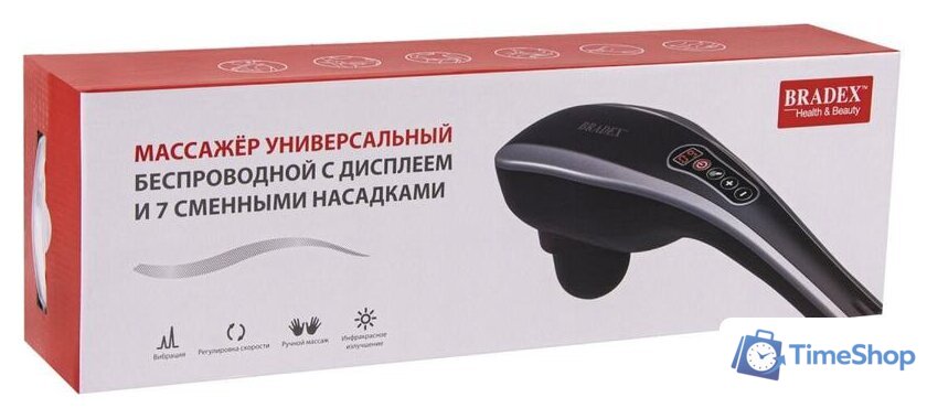 Массажер ручной Bradex KZ 0567 - Изображение №7 — Интернет-магазин Time-Shop