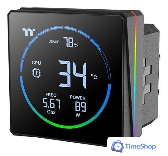 Система жидкостного охлаждения для процессора Thermaltake TH360-S V3 ARGB Sync CL-W470-PL12SW-A - Изображение №2 — Интернет-магазин Time-Shop