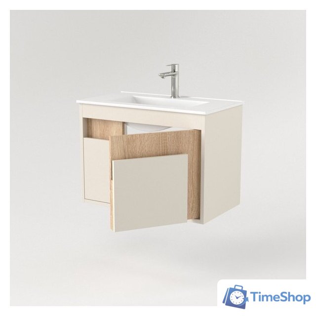  Дабер Тумба под умывальник 016 60 Т16.6.0.18 (бежевый/дуб бардолино) - Изображение №3 — Интернет-магазин Time-Shop