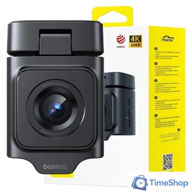 Видеорегистратор Baseus Dash Cam 4K BS-CM035 Cosmic Black C0119804 - Изображение №9 — Интернет-магазин Time-Shop
