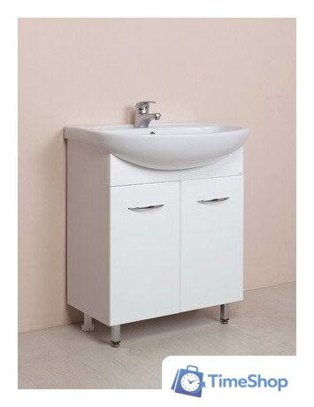  Onika Тумба под умывальник Стелла 65.10 (белый) [106501] - Изображение №2 — Интернет-магазин Time-Shop