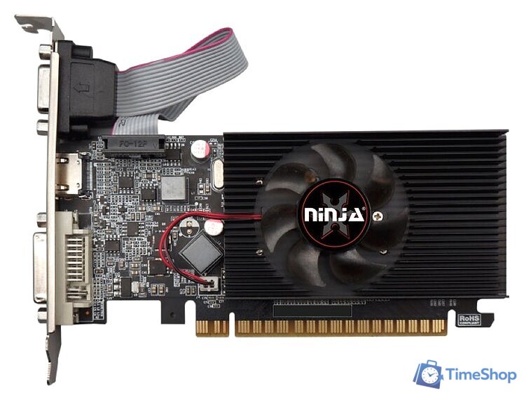 Видеокарта Sinotex Ninja GeForce GT 710 2GB GDDR3 NF71NP023F - Изображение №1 — Интернет-магазин Time-Shop