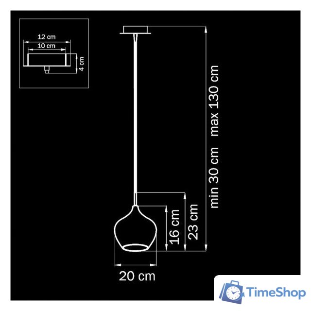 Светильник Lightstar 803041 - Изображение №2 — Интернет-магазин Time-Shop