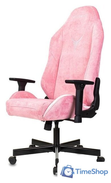 Игровое (геймерское) кресло Knight N1 Fabric Velvet 36 (розовый) - Изображение №14 — Интернет-магазин Time-Shop