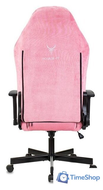 Игровое (геймерское) кресло Knight N1 Fabric Velvet 36 (розовый) - Изображение №18 — Интернет-магазин Time-Shop