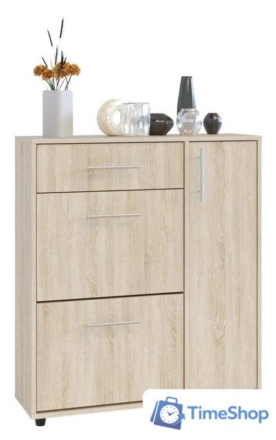 Тумба для обуви Сокол ТП-4 дуб сонома - Изображение №1 — Интернет-магазин Time-Shop