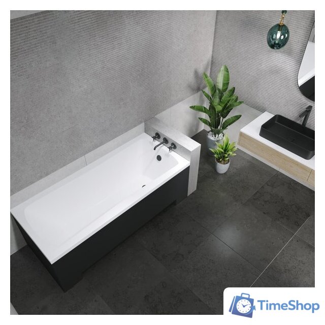 Ванна Lauter Bianca 160 21207160 (с каркасом и сифоном 21Y11022 белый) - Изображение №18 — Интернет-магазин Time-Shop