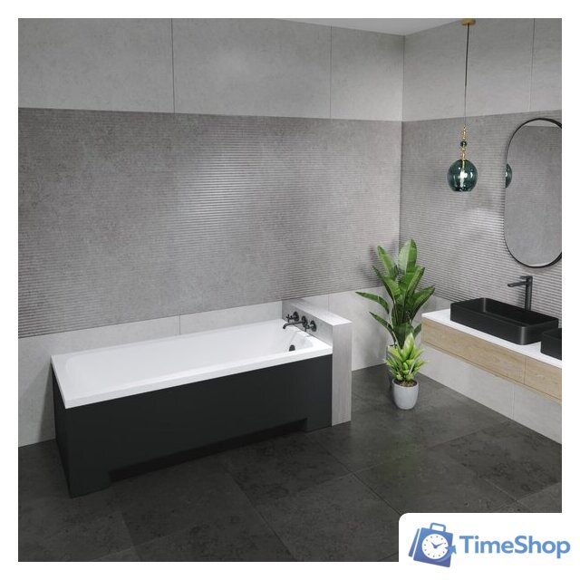 Ванна Lauter Bianca 160 21207160 (с каркасом и сифоном 21Y11022 белый) - Изображение №19 — Интернет-магазин Time-Shop