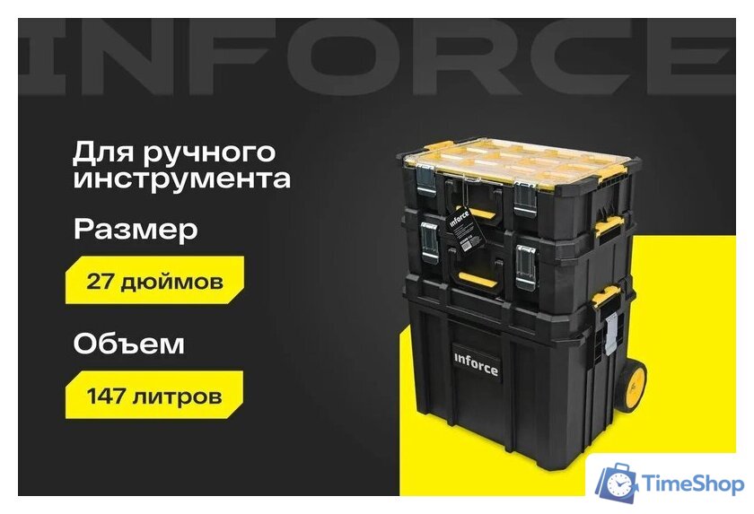 Ящик для инструментов Inforce 06-20-19 3в1 - Изображение №2 — Интернет-магазин Time-Shop