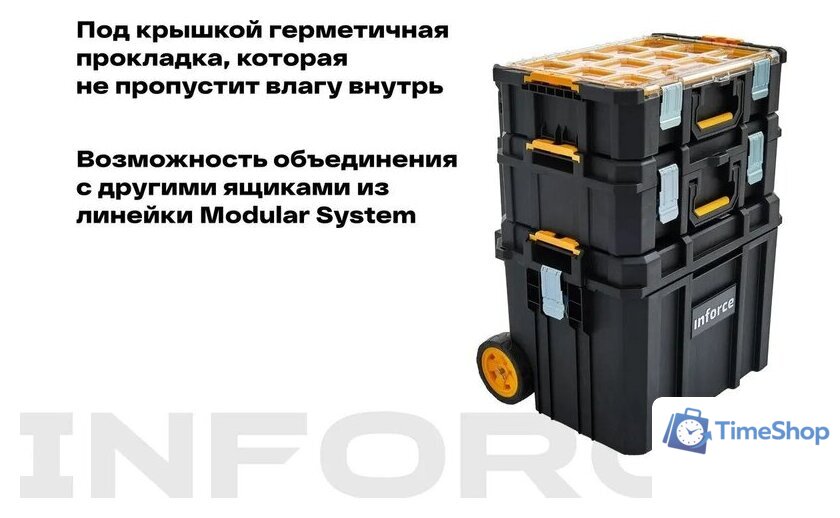 Ящик для инструментов Inforce 06-20-19 3в1 - Изображение №3 — Интернет-магазин Time-Shop