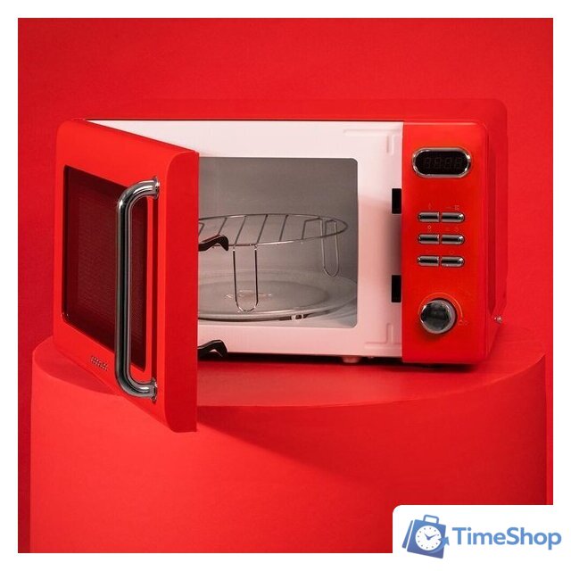 Микроволновая печь Cecotec ProClean 5110 Retro Red - Изображение №3 — Интернет-магазин Time-Shop