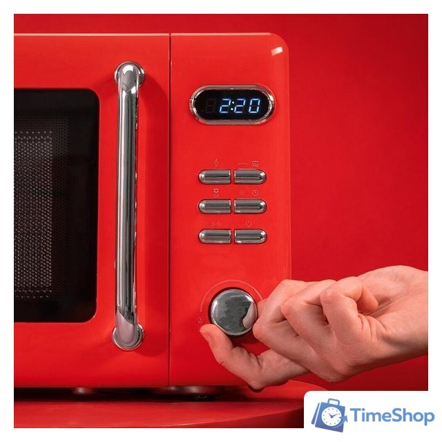 Микроволновая печь Cecotec ProClean 5110 Retro Red - Изображение №4 — Интернет-магазин Time-Shop