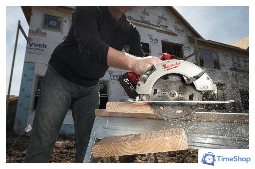 Дисковая (циркулярная) пила Milwaukee M18 BLCS66-0X (без АКБ) - Изображение №7 — Интернет-магазин Time-Shop