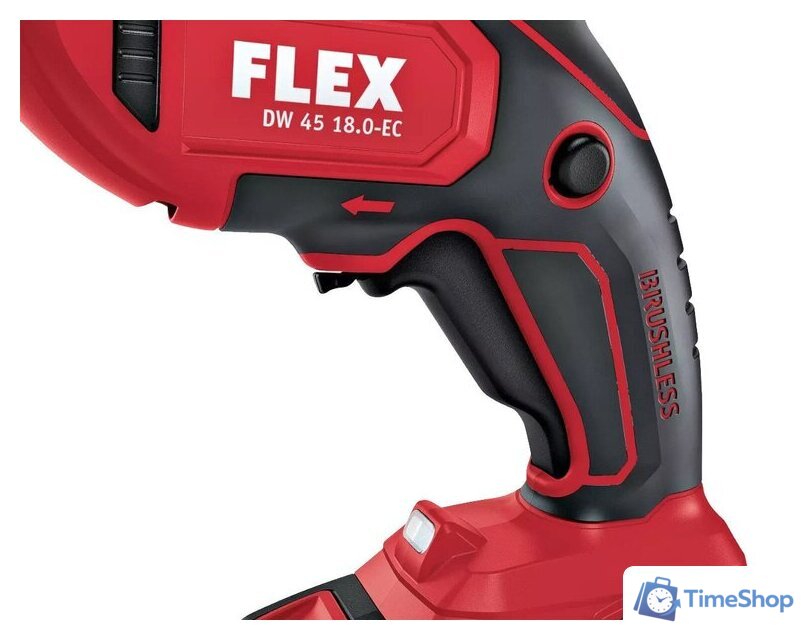 Шуруповерт для гипсокартона FLEX DW 45 18.0-EC M/2.5 Set 466824 (с 2-мя АКБ 2.5 Ач, кейс, насадка автоподачи) - Изображение №3 — Интернет-магазин Time-Shop