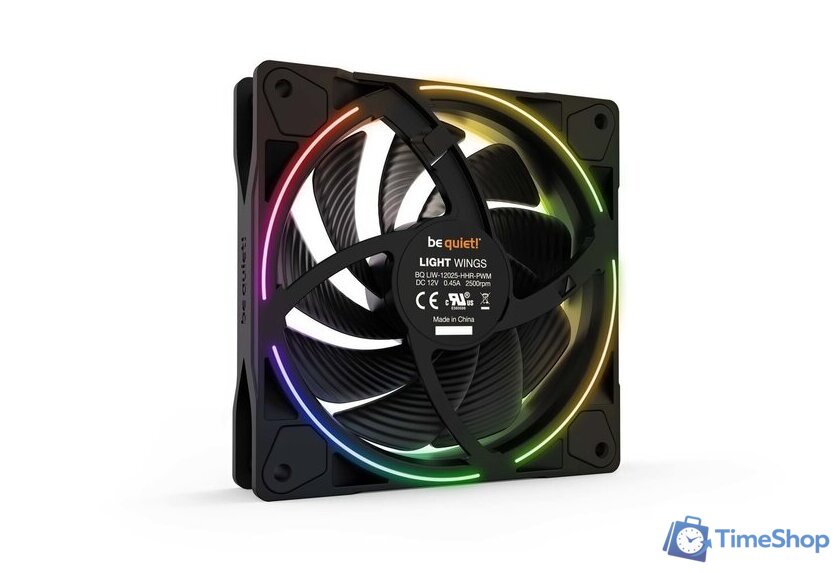 Комплект вентиляторов для корпуса с контроллером be quiet! Light Wings 120mm PWM High-Speed Triple-Pack BL077 - Изображение №10 — Интернет-магазин Time-Shop