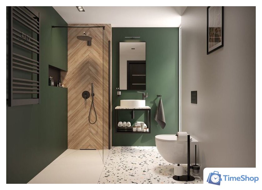 Душевая система  Deante Arnika Titanium NAC D9QP - Изображение №2 — Интернет-магазин Time-Shop