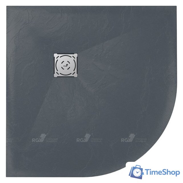 Душевой поддон RGW ST/R-0100G 16153100-02 100x100 - Изображение №1 — Интернет-магазин Time-Shop