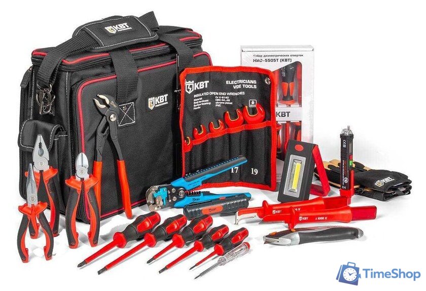 Универсальный набор инструментов КВТ НИЭ-12 89264 (29 предметов) - Изображение №1 — Интернет-магазин Time-Shop