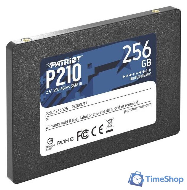 SSD Patriot P210 256GB P210S256G25 - Изображение №2 — Интернет-магазин Time-Shop