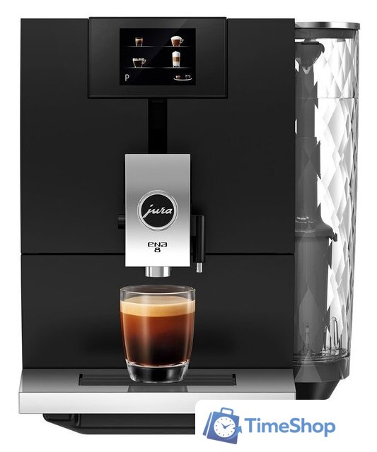 Кофемашина JURA Ena 8 Full Metropolitan Black 15339 - Изображение №2 — Интернет-магазин Time-Shop