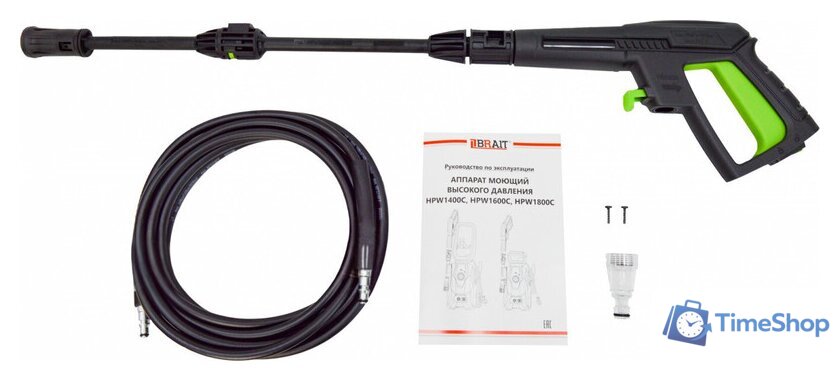 Мойка высокого давления Brait HPW 1400C - Изображение №6 — Интернет-магазин Time-Shop